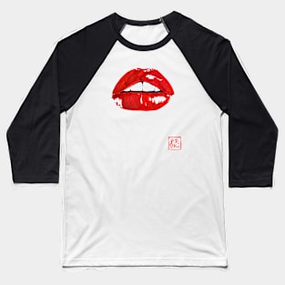 red lips Baseball T-Shirt